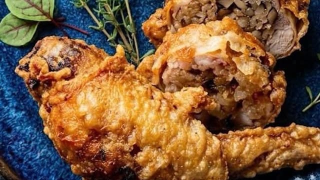 食谱：香脆糯米鸡翅