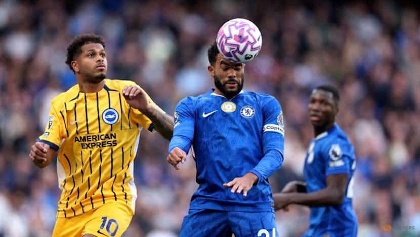 Welbeck scores twice for Brighton to stun Chelsea 3-1
