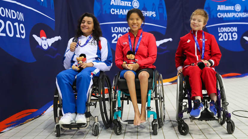 Yip Pin Xiu menang pingat emas keduanya di Kejohanan Renang Para Dunia 2019 Yip Pin Xiu menang pingat emas keduanya di Kejohanan Renang Para Dunia 2019