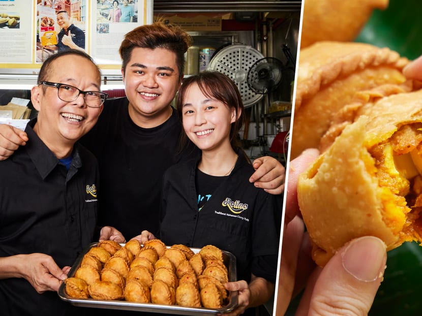 23-Year-Old Restaurant Chef Takes Over Popular Rolina Curry Puff Stall After Hawker Dad Falls Ill