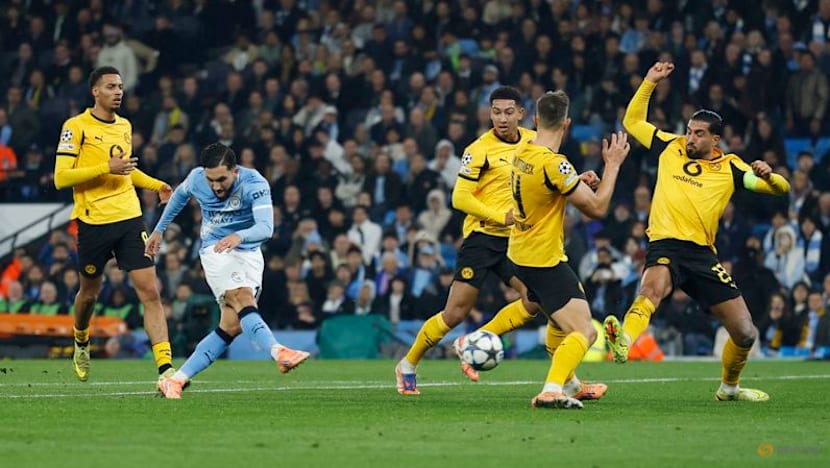 City's Haaland haunts former club Dortmund, Foden nets two in 4-1 win