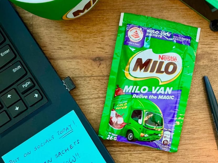 Milo Van sachets are now available for sale in Singapore Milo Van sachets are now available for sale in Singapore