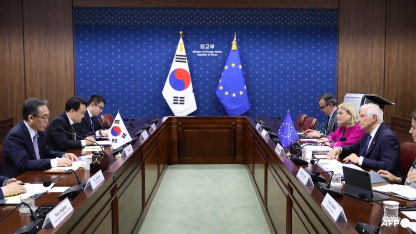 EU and South Korea urge withdrawal of North Korean troops from Russia's war with Ukraine EU and South Korea urge withdrawal of North Korean troops from Russia's war with Ukraine