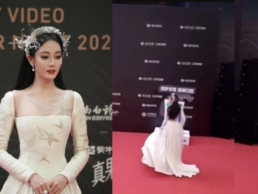 Dilireba accused of trying to create news by getting lost on the red carpet