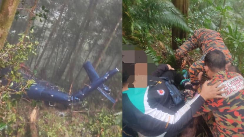 Pilot’s quick action helped speed up rescue mission after helicopter crash in Malaysia’s Cameron Highlands Pilot’s quick action helped speed up rescue mission after helicopter crash in Malaysia’s Cameron Highlands