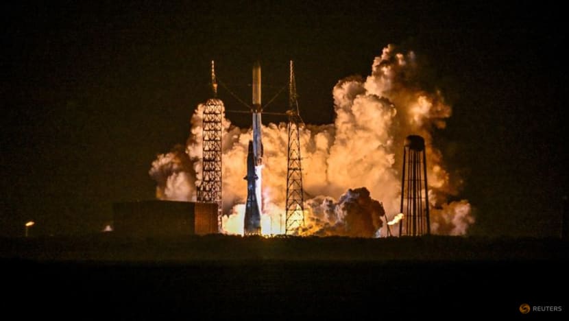 Bezos' Blue Origin reaches orbit in first New Glenn launch, misses booster landing