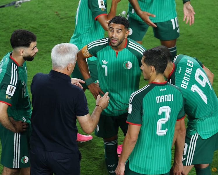 Algeria's World Cup fate in their own hands, coach says
