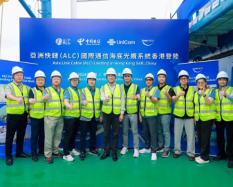 China Telecom Leads ALC Submarine Cable Landing in Hong Kong