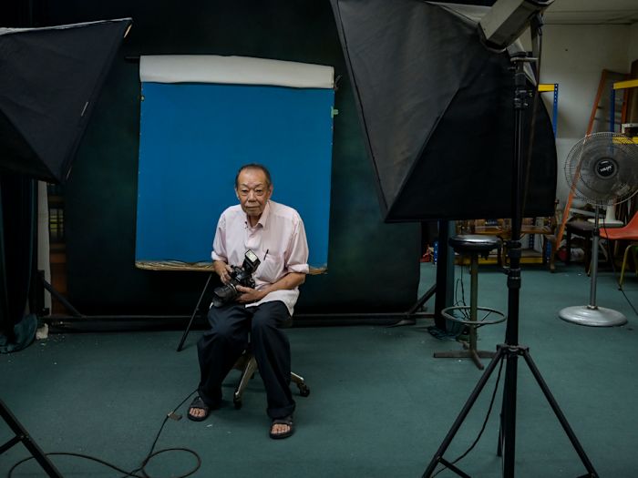 Meet the 81-year-old man behind the lens at one of KL's oldest photo studios