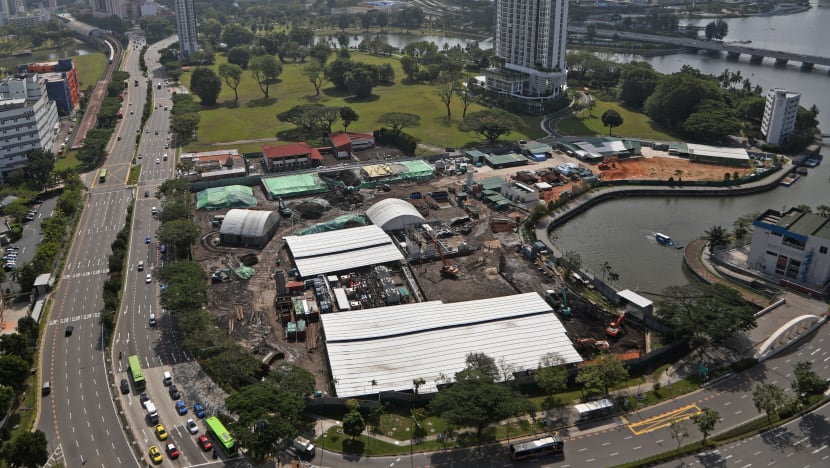 Residents living near former Kallang Gasworks grow weary over odours, noise from soil treatment works