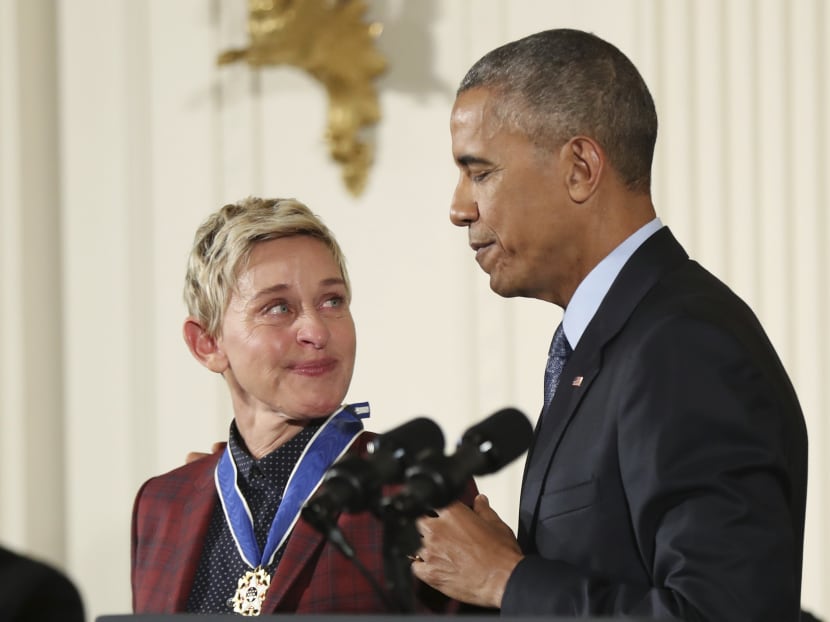 Top US civilian honour goes to 21 artists, atheletes and others