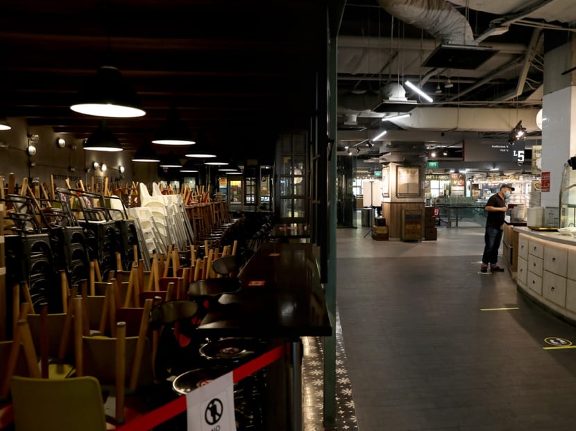 Apart from food caterers and restaurants doing badly in sales, cafes, food courts and other eating places also saw sales drop 14.5 per cent this March compared with last March.