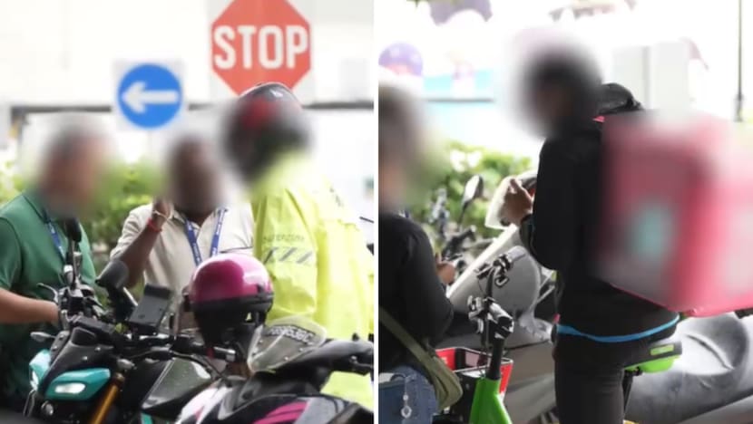 Three foreigners arrested for working illegally as delivery riders Three foreigners arrested for working illegally as delivery riders