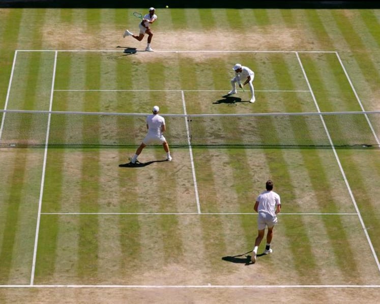 Patten, Heliovaara win second Wimbledon men's doubles title