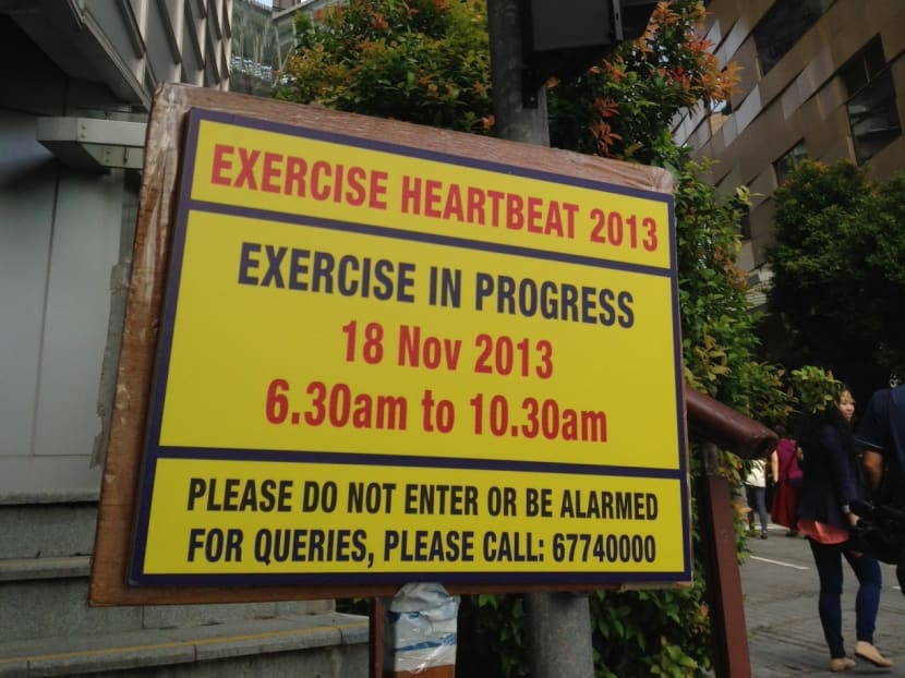 Gallery: Exercise Heartbeat 2013 in Biopolis and Raffles Place