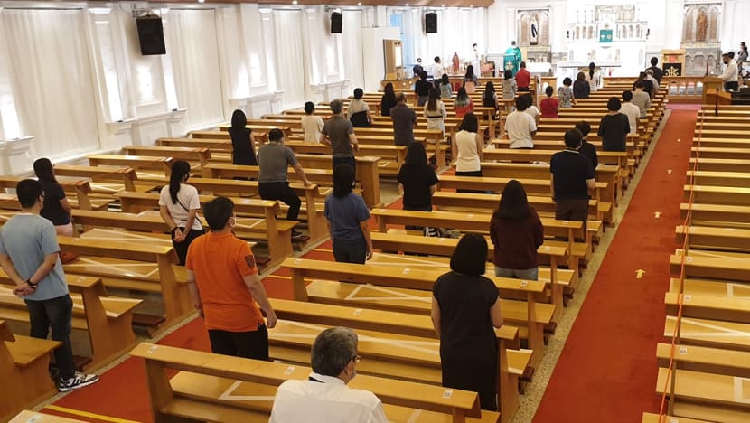 Covid-19: Two Catholic churches ready to take part in MCCY pilot that allows 100 people at services