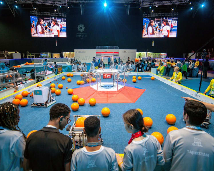 International youth teams overcome adversity, foster collaboration at robotics competition in Singapore