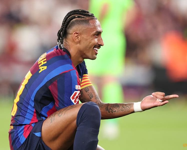 Raphinha, Fermin score as Barcelona beat Athletic 2-0 in home opener