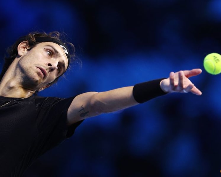 Fritz overpowers Musetti to start with a win at ATP Finals