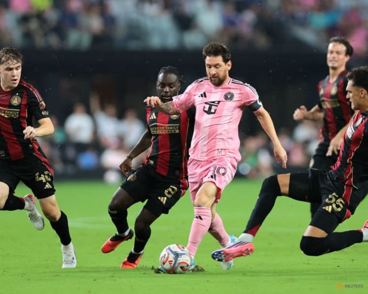 Messi sets up Miami goal in first game since Argentina retirement
