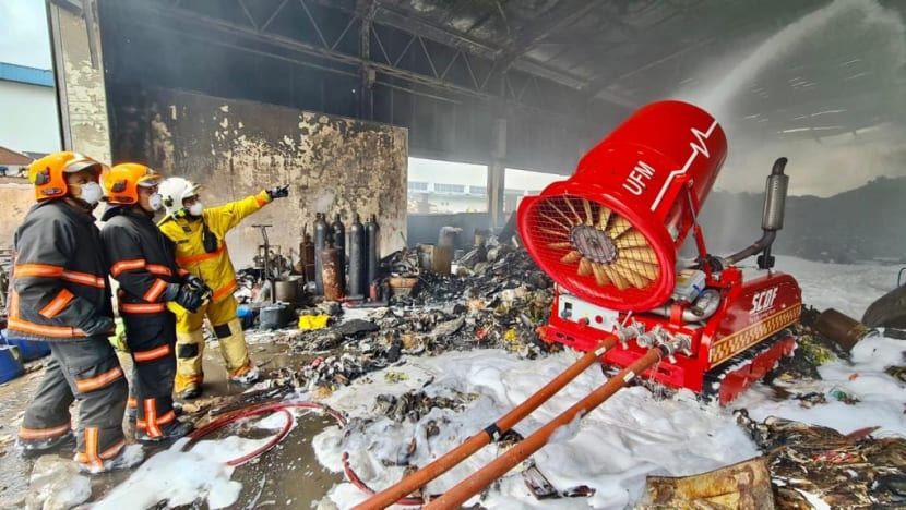 50 firefighters deployed to extinguish warehouse fire at Gul Drive