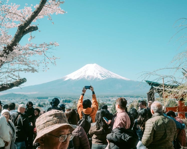 In the foothills of Mount Fuji, the fight is on against unruly tourists