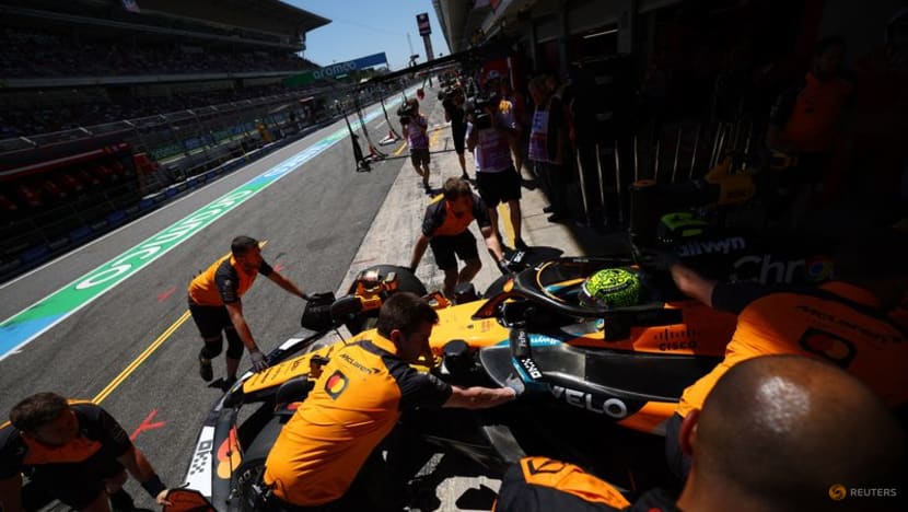 Piastri keeps McLaren on top in Spanish GP practice