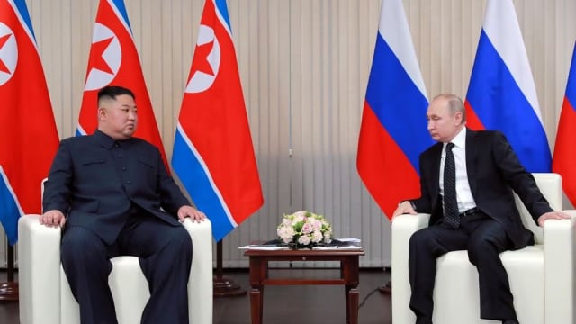 韩媒：金正恩或最早周三同普京举行会谈