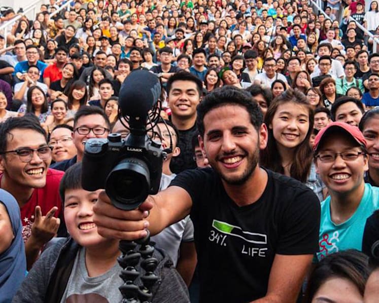 Travel vlogger Nas Daily is moving to Singapore
