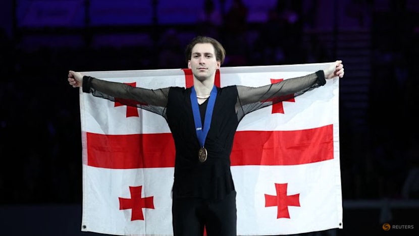 Figure skating-Georgia's Egadze soars to dominant victory in European championships