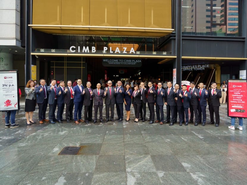 CIMB Singapore has about 1,000 employees located at two offices premises, one at 30 Raffles Place and the other at Changi Business Park. 