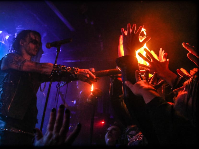 The Info-communications Media Development Authority decided to cancel black-metal band Watain’s gig, following security concerns recently raised by the Ministry of Home Affairs. The Info-communications Media Development Authority decided to cancel black-metal band Watain’s gig, following security concerns recently raised by the Ministry of Home Affairs.