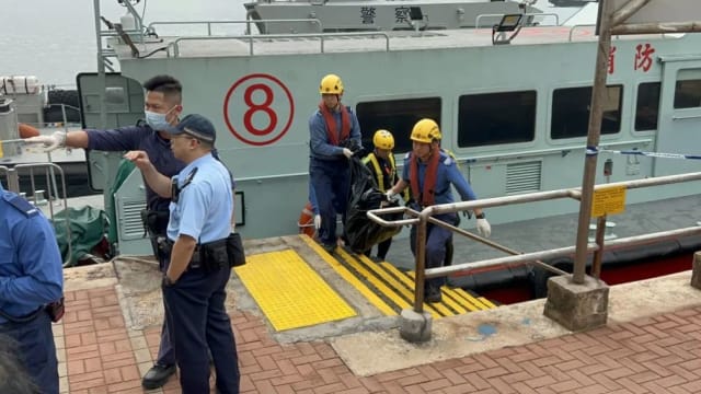 红磡码头惊现人体残肢 死者下半身漂浮海面