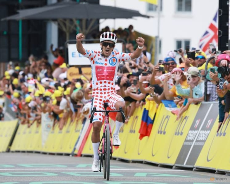 Ecuadorian Carapaz wins 20th stage of Tour de France