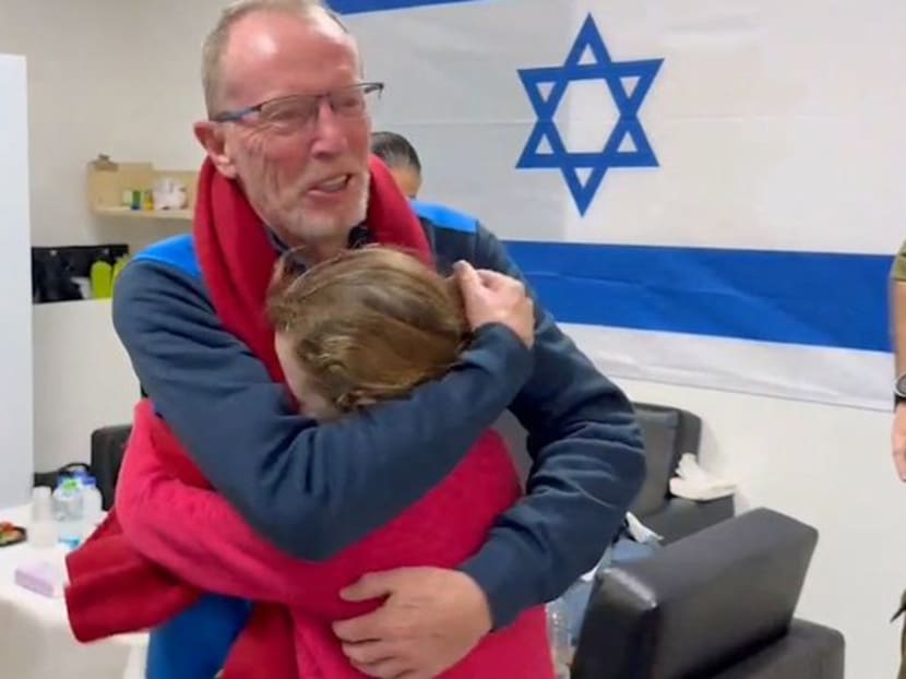 'Can't find words', Israeli families welcome second group of hostages