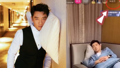 Chinese Star Zheng Kai Fell Asleep During A Live Stream While Being Watched By Over 140K People