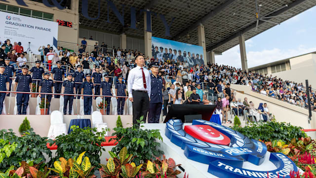 383名全职国民服役警员结业 吴培铭：续秉专业精神为民服务