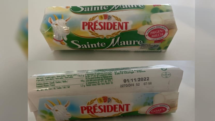 SFA recalls cheese from France due to 'presence of foreign metallic matter' SFA recalls cheese from France due to 'presence of foreign metallic matter'