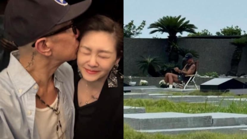 Husband of late Barbie Hsu said to visit her grave almost daily