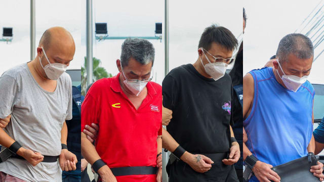 四名涉非法赌博狮城男子 被引渡回我国接受调查