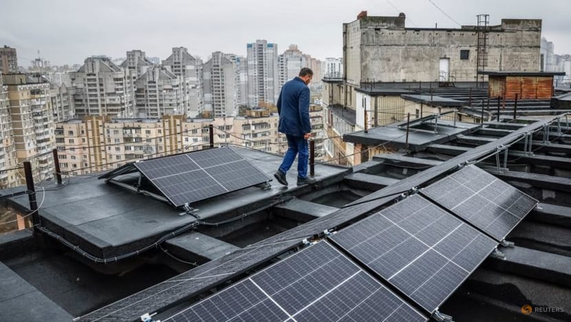 Ukrainians find new energy sources to beat blackouts as winter arrives