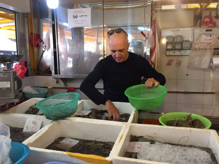 The ang moh chef who goes to the wet market every morning
