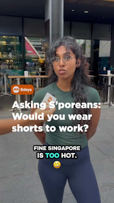Tokyo says wear shorts to work — S’poreans, can or not? 🇸🇬 #8dayssg #8dayssgtrending #fypsg #sgtiktok #sgnews 