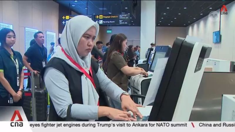 Upgraded facilities at Singapore Cruise Centre include self-check-in kiosks, automated baggage drops