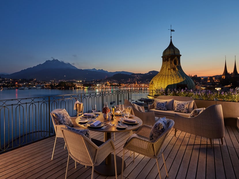 The art-filled Mandarin Oriental Palace Luzern is a year-round delight