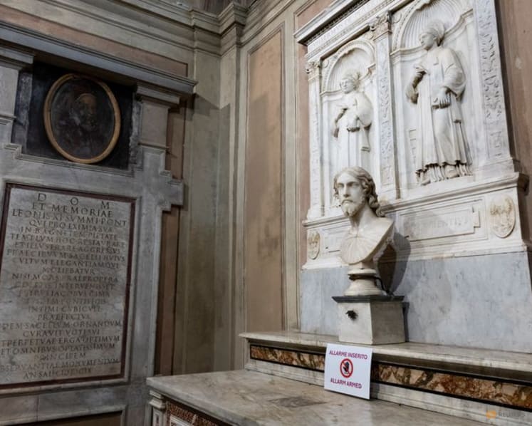 Italy basilica bust re-attributed to Michelangelo after centuries in obscurity
