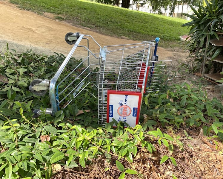 NTUC FairPrice yet to make police reports over abandoned trolleys this year but warns 'recalcitrant shoppers' 