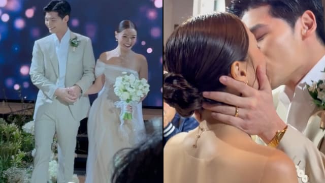 甜蜜拥吻，程家颉、娜娜结婚啦！