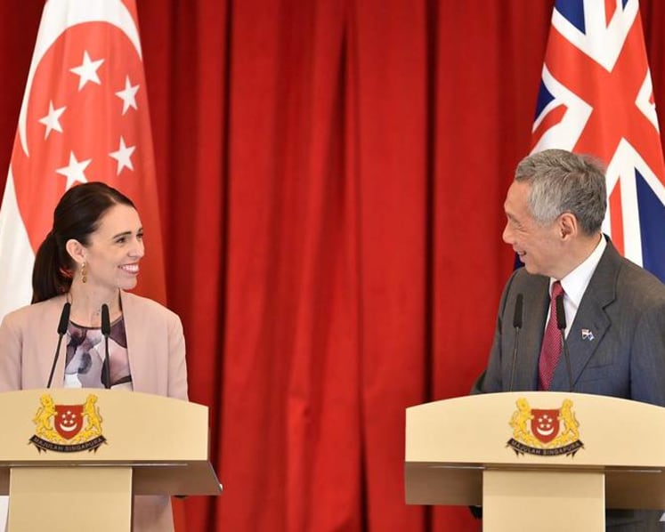 Departing New Zealand PM Jacinda Ardern a 'steadfast friend' to Singapore, says PM Lee