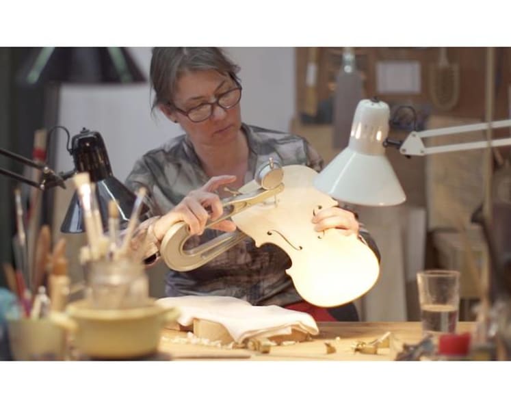 She makes just five violins a year – and finds unending joy in a centuries-old craft